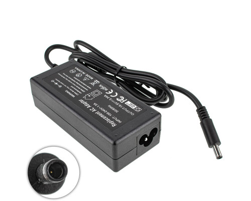 Блок живлення для ноутбука DELL 19.5V, 3.34A, 65W, 4.5*3.0-PIN, (Replacament AC Adapter) black (без кабелю !) NBB-133804