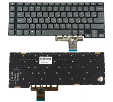 Клавіатура для ноутбука LENOVO (Legion Y740-15IRH), рос, чорна, без фрейма, підсвітка клавіш (RGB) NBB-135063