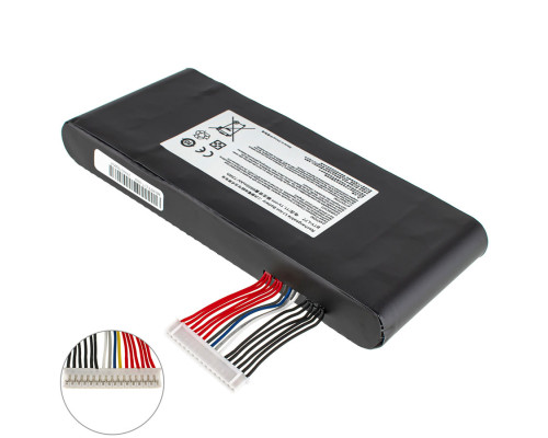 Батарея для ноутбука MSI BTY-L77 (GT72, GT72S, GT80, GT80S, MS-1781, MS-1783) 11.1V 6600mAh Black NBB-140006