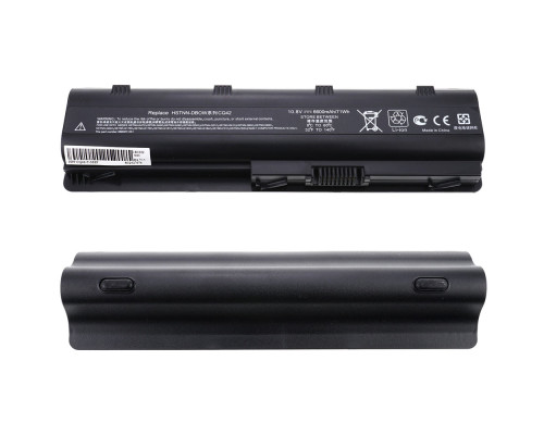 Батарея для ноутбука HP MU06 (CQ32, CQ42, CQ43, CQ56, CQ57, CQ62, G42, G56, G62, G72, G7-1000, DM4-1000, DM4-3000, DV3-4000, DV5-2000, DV6-3000, DV6-6000, DV7-4000 series) 10.8V 6600mAh Black (MU06)