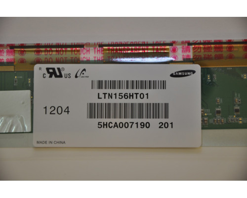 Матриця 15.6 LTN156HT01 (1920*1080, 40pin, LED, NORMAL, матова, роз'єм ліворуч знизу) для ноутбука (renew) NBB-32402