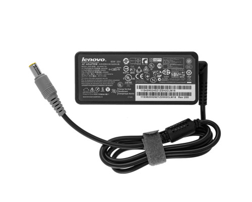 Блок живлення для ноутбука LENOVO 20V, 3.25A, 65W, 7.9*5.5мм, 3 hole, with pin inside, black (без кабеля) NBB-34339