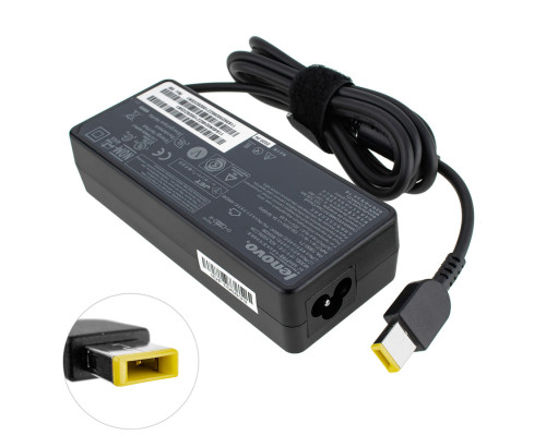 Оригінальний блок живлення для ноутбука LENOVO 20V, 4.5A, 90W, USB+pin (Square 5 Pin DC Plug), black (ADLX90NLC3A) (без кабеля!) NBB-40654