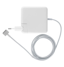 Блок живлення для ноутбука APPLE MagSafe2 20V, 4.25A, 85W, White, квадратний, з євро-адаптером,Т-подібний роз'єм MagSafe2 NBB-41111