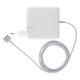 Блок живлення для ноутбука APPLE MagSafe2 20V, 4.25A, 85W, White, квадратний, з євро-адаптером,Т-подібний роз'єм MagSafe2 NBB-41111