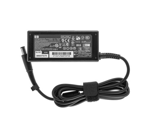 оригінальний блок живлення для ноутбука HP 19.5V, 3.33A, 65W, 7.4*5.0-PIN, black (без кабеля !) NBB-41474