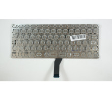 Клавіатура для ноутбука APPLE (MacBook Air: A1369, A1466 (2011-2017)) rus, black, BIG Enter NBB-42034
