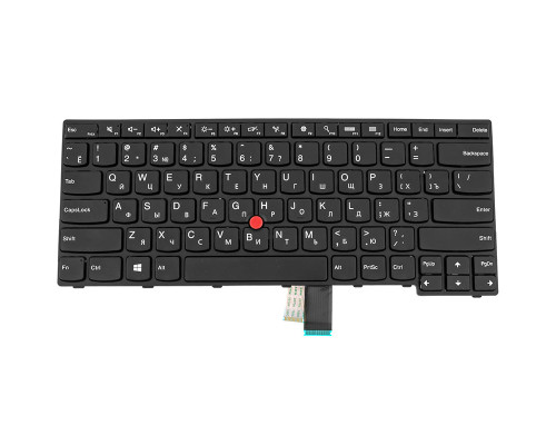 Клавіатура для ноутбука LENOVO (ThinkPad: E450, E450c, E455 series) rus, black NBB-48612