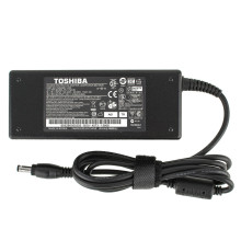 Блок живлення для ноутбука TOSHIBA 19V, 3.95A, 75W, 5.5*2.5мм, прямий роз'єм, black (без кабеля!) NBB-49984