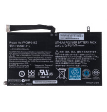 Оригінальна батарея для ноутбука Fujitsu FPCBP345Z (LifeBook Ultrabook UH552, UH572) 14.8V 2840mAh 42Wh Black NBB-62531