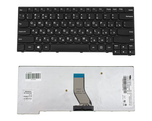 Клавіатура для ноутбука LENOVO (IdeaPad: E40-30, E40-70), rus, black, без фрейма NBB-65789