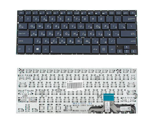 Клавіатура для ноутбука ASUS (UX301LA ) rus, black, без фрейма NBB-66626