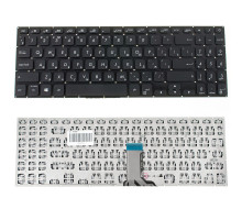 Клавіатура для ноутбука ASUS (X530 series) rus, black, без фрейма (оригінал) NBB-70429