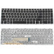 Клавіатура для ноутбука HP (ProBook: 450 G5, 455 G5) rus, black, silver frame NBB-75020