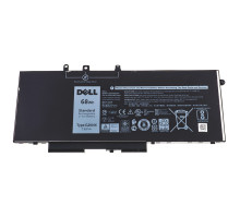 Оригінальна батарея для ноутбука DELL GJKNX (Latitude: 5480, 5580) 7.6V 8500mAh 68Wh Black NBB-75510