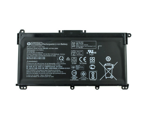 Оригінальна батарея для ноутбука HP HT03XL (Pavilion 14-CE, 15-DA, 15-CW, 17-CA series) 11.55V 41.9Wh Black