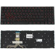 Клавіатура для ноутбука LENOVO (Legion: Y520-15) rus, black, без кадру (RED) (ОРИГІНАЛ) NBB-78780