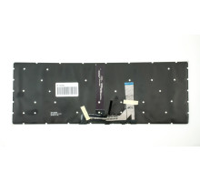 Клавіатура для ноутбука MSI (GS65) rus, black, без фрейма, підсвічування клавіш(оригінал) NBB-82152