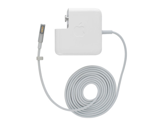 Оригінальний блок живлення для ноутбука APPLE MagSafe 14.5V, 3.1A, 45W, 5pin, White (з євро-адаптером) NBB-82164