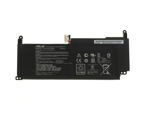 Оригінальна батарея для ноутбука ASUS B21N1344 7.6V 4110mAh 32Wh Black (0B200-00600300M)