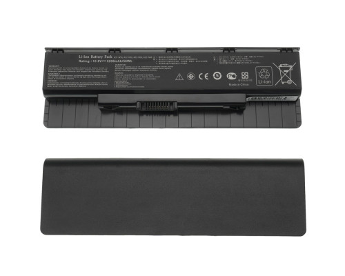 Батарея для ноутбука ASUS A32-N56 (N46, N56, N76 series) 10.8V 5200mAh Black (LG/ Samsung/ Sanyo)