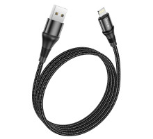 Кабель USB Hoco X50 Excellent Lightning Колір Чорний 6931474734198