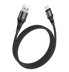 Кабель USB Hoco X50 Excellent Lightning Колір Чорний 6931474734198