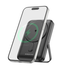 Універсальна Мобільна Батарея Power Bank Borofone BJ51A Kody PD20W magnetic 10000mAh Колір Чорний 6941991111556 ma33997_3325288