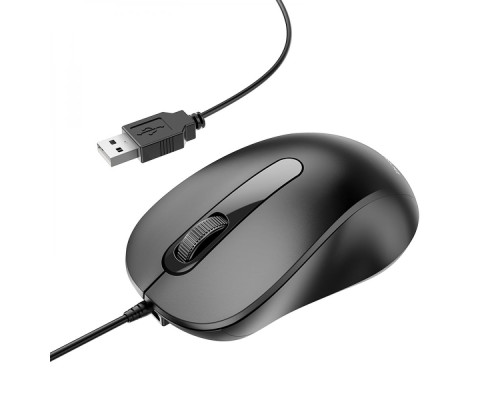 USB Миша Borofone BG4 Колір Білий