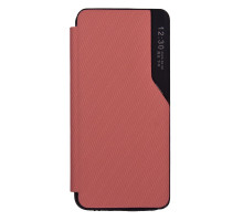 Чохол книжка Business Fabric для Samsung A03s 2021 A037F Колір 2, Pink 2020000280231