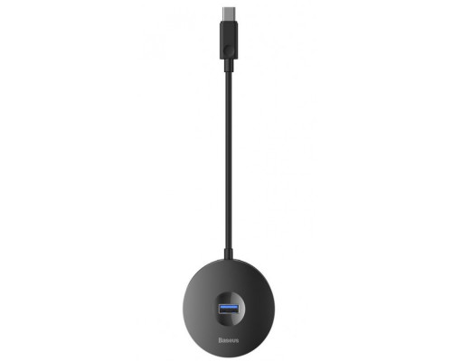 USB-Хаб Baseus Round Box Type-C to USB 3.0 + 3USB 2.0 black