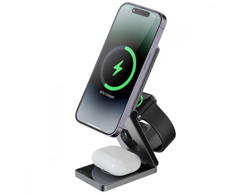 Бездротовий ЗП Proove Titan Volt 3 in 1 gray 2001001860301 6901113951767