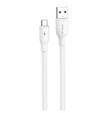 Кабель Proove Flat Out Micro USB 2.4A (1m) white