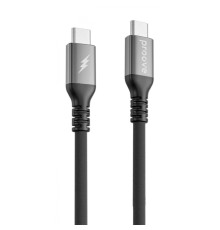 Кабель Proove ReGen Silicone Type-C to Type-C 60W (2m) black 2001001965327 6901113851791