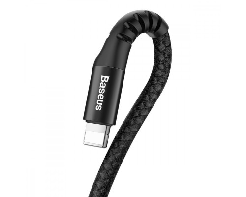 Кабель Baseus Fish Eye Spring Data Lightning 2A (1m) black 2000041027965 6953156277397