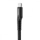 Кабель Baseus Fish Eye Spring Data Lightning 2A (1m) black 2000041027965 6953156277397