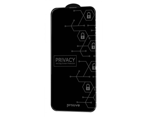Захисне скло Proove Privacy iPhone 16 Plus black 2003000153811 6901132766182