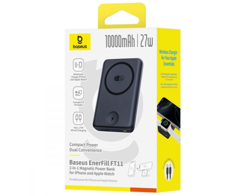 Портативна Батарея Baseus EnerFill FT11 10000mAh 27W black 2003000307047 6932172692667