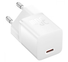 МЗП Baseus GaN5 Mini Fast Charger Type-C 30W (With Cable Type-C to Type-C 100W 1m) white 2003000176148 6932172654443