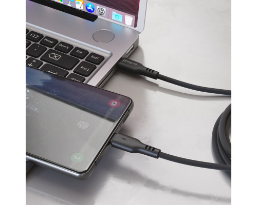 Кабель Proove Rebirth Type-C to Type-С 60W (1m) green 2003000299830 6901113695081