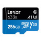 Накопичувач Micro SDXC Card LEXAR 633x (Class 10 UHS-I U3) 256GB