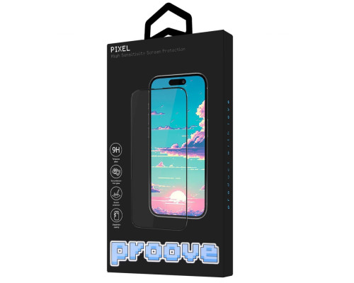 Захисне скло Proove Pixel iPhone 12 Pro Max black 2001001948696 6901136990071