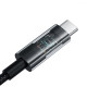 Кабель Baseus Gem Fast-Charging Data Cable Type-C to Type-C 100W 1m black 2003000165159 6932172658779