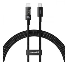 Кабель Baseus Gem Fast-Charging Data Cable Type-C to Type-C 100W 1m black 2003000165159 6932172658779