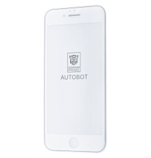 Захисне скло PRIME AUTOBOT iPhone 6/6s white