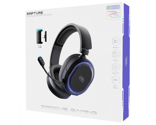 Бездротова ігрова гарнітура Proove Gaming Rapture (APP) white 2003000255607 6901119316942