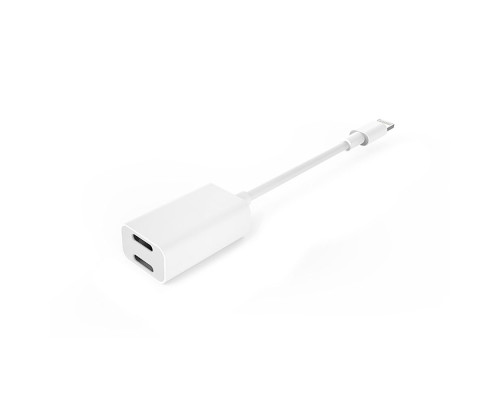 Перехідник Apple Lightning To Lightning Audio + Charge