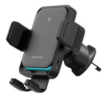 Автомобільний тримач з Бездротовим ЗП Proove Sonic Pro 15W black 2003000264470 6901117856143