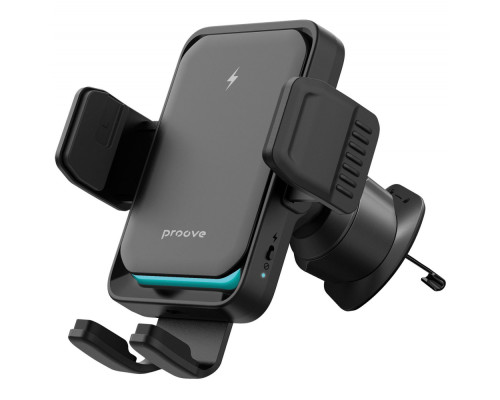 Автомобільний тримач з Бездротовим ЗП Proove Sonic Pro 15W black 2003000264470 6901117856143
