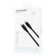 Кабель Proove Jelly Silicone Type-C to Type-C 60W (1m) black